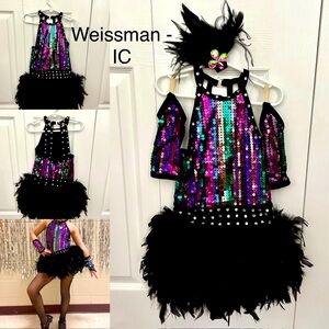 Kids sassy tap costume